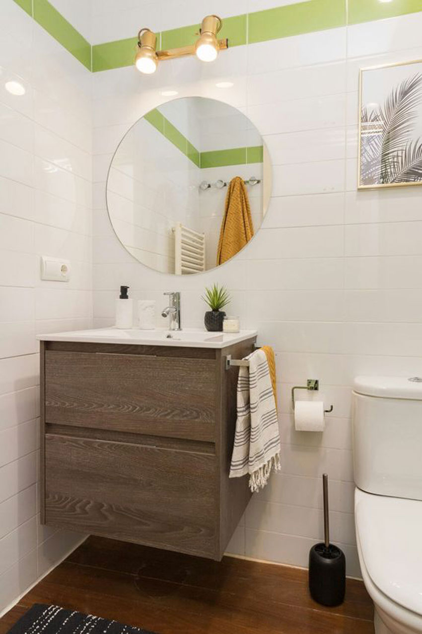 Soluciones modernas para baños pequeños - Avila Dos